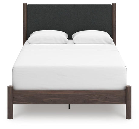 Pamytta Brown Upholstered Panel Bedroom Set view 5