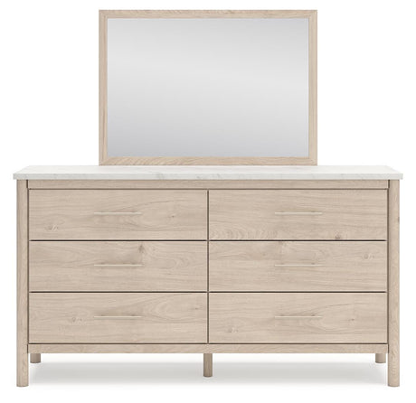 Cadmori Two-tone Upholstered Panel Bedroom Set view 17