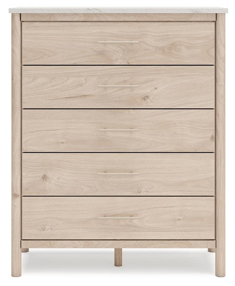 Cadmori Two-tone Upholstered Panel Bedroom Set view 35