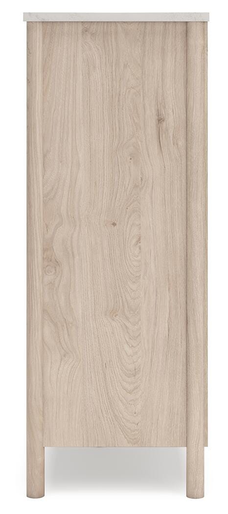 Cadmori Two-tone Upholstered Panel Bedroom Set view 12