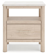 Cadmori Two-tone Upholstered Panel Bedroom Set view 26