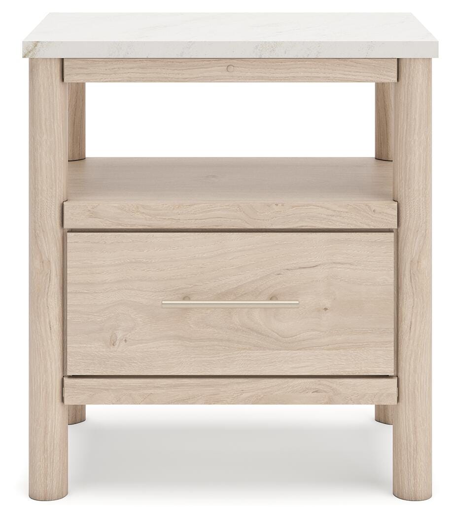 Cadmori Two-tone Upholstered Panel Bedroom Set view 26