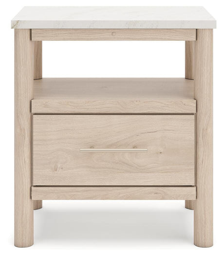 Cadmori Two-tone Upholstered Panel Bedroom Set view 26