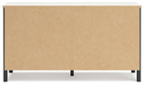 Cadmori Black White Dresser