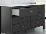 Cadmori Black White Dresser