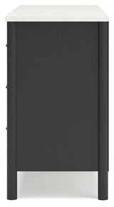 Cadmori Black White Dresser