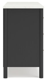 Cadmori Black White Dresser