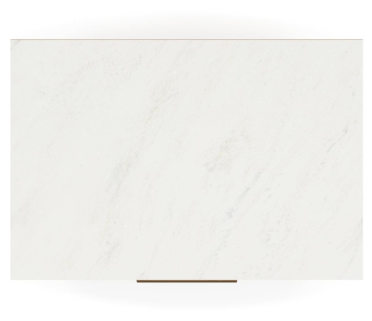 Cadmori Black White Nightstand