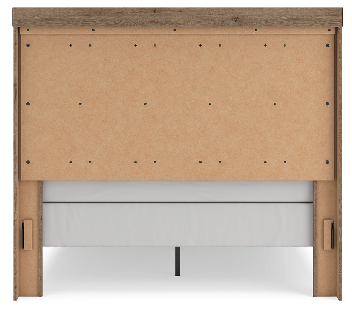 Oliandon Light Brown Queen Panel Bed