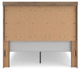 Oliandon Light Brown Panel Storage Bedroom Set view 38