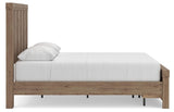 Oliandon Light Brown Panel Storage Bedroom Set view 41