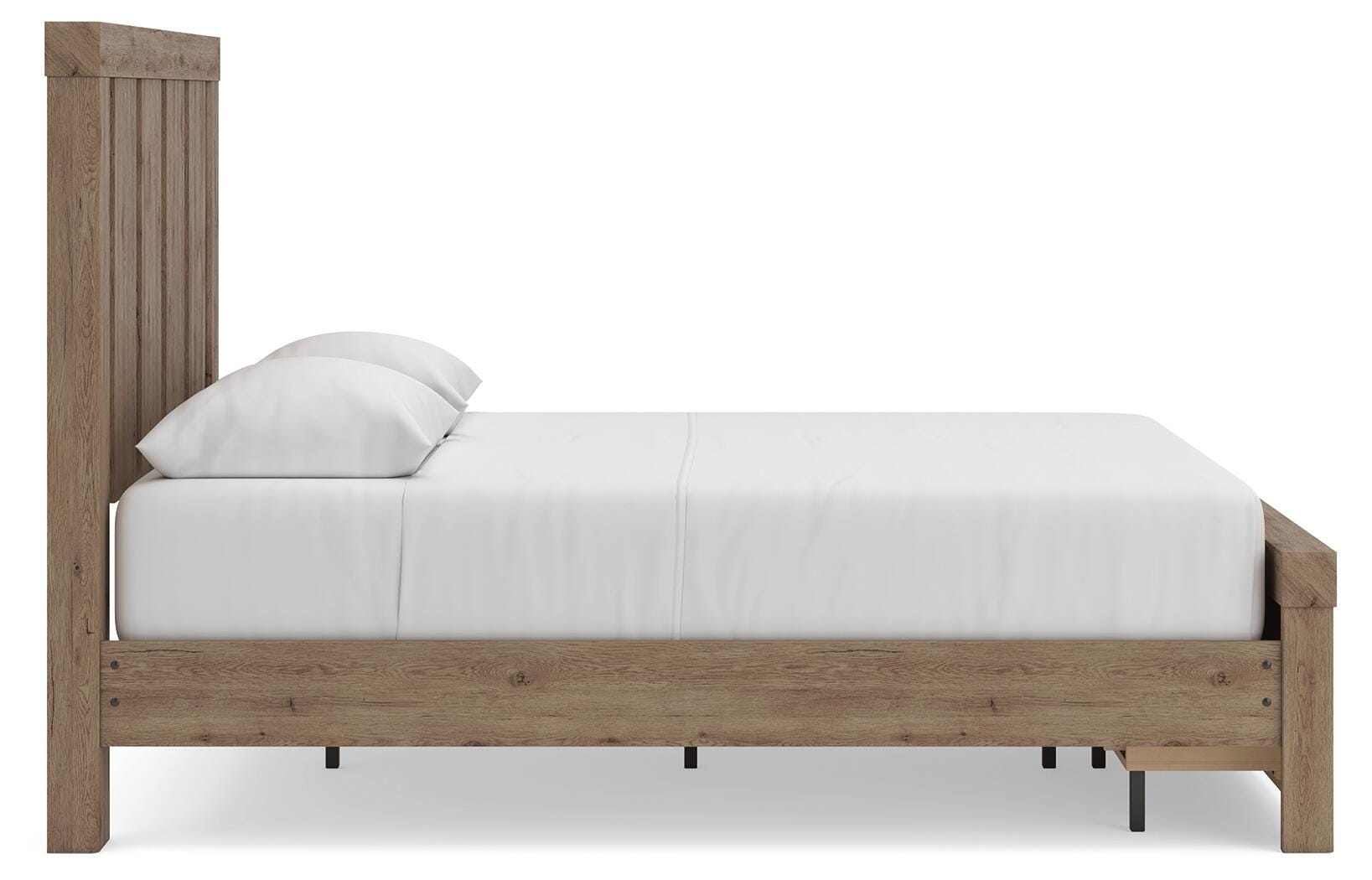 Oliandon Light Brown Panel Storage Bedroom Set view 41
