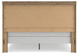 Oliandon Light Brown King Panel Bed