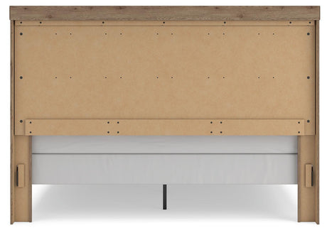 Oliandon Light Brown Panel Bedroom Set view 29