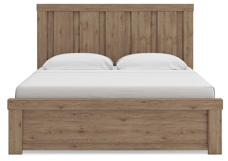 Oliandon Light Brown Panel Bedroom Set view 28