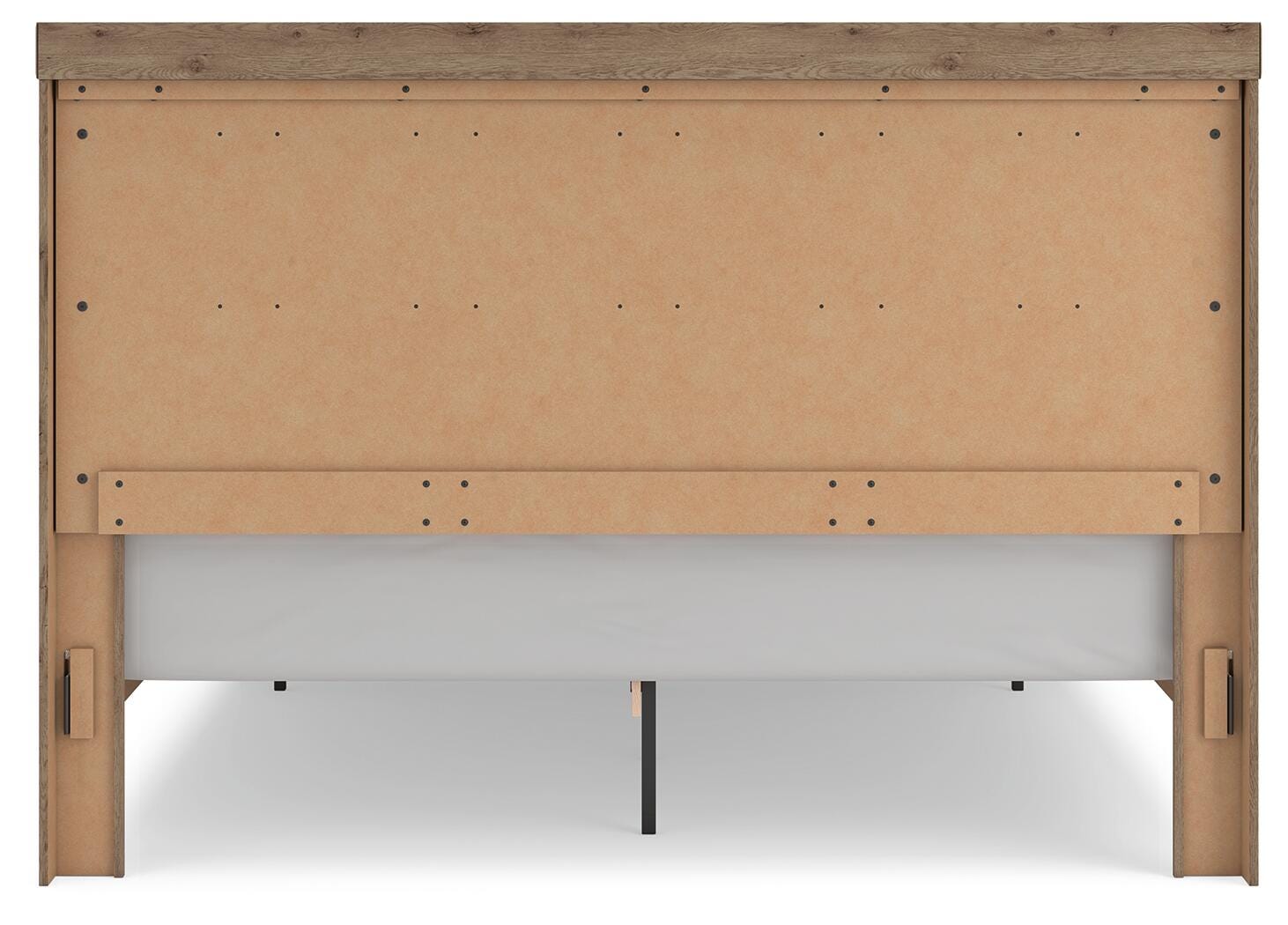 Oliandon Light Brown Panel Storage Bedroom Set view 15