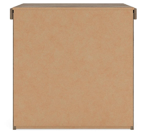 Oliandon Light Brown Panel Storage Bedroom Set view 32