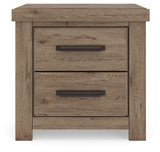 Oliandon Light Brown Nightstand