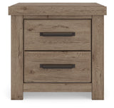 Oliandon Light Brown Panel Storage Bedroom Set view 31