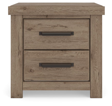 Oliandon Light Brown Panel Storage Bedroom Set view 31