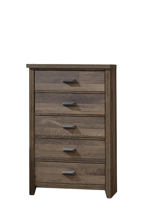 Calhoun Media Chest With Barn Door, Entertainments Cabinet, Wood And Veneer, And Features A Rustic Distressed Finish - Ella Furniture