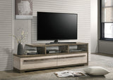 Patterson Natural Gray TV Stand