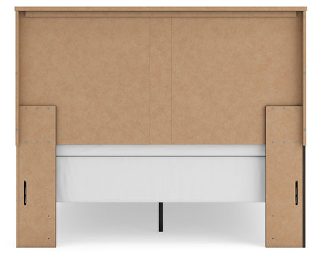 Shaehartin Dark Brown Queen Panel Bed view 7