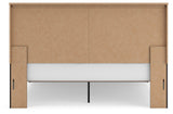 Shaehartin Dark Brown King Panel Platform Bed view 7