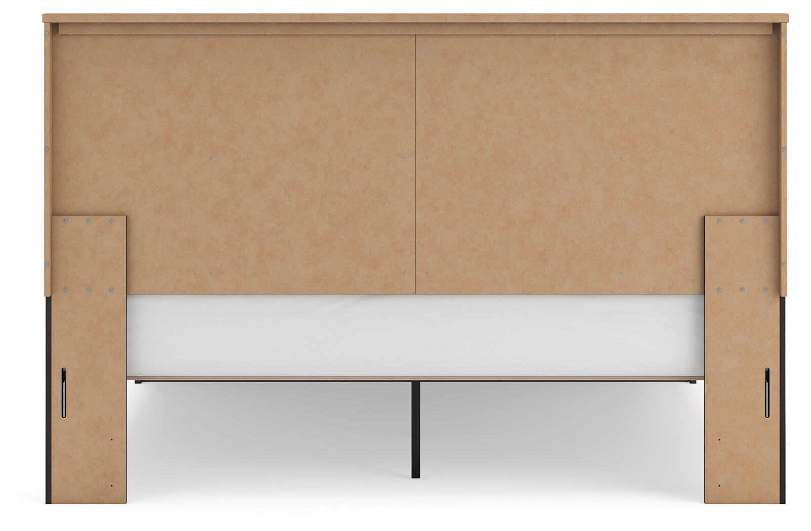 Shaehartin Dark Brown King Panel Platform Bed view 7