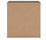 Shaehartin Dark Brown Nightstand view 7