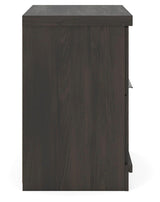 Shaehartin Dark Brown Nightstand view 8
