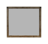 Matteo Melamine Sleek and Modern Contemporary Wood Full Fabric Upholstered Panel Bed - Ella Furniture