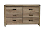 Matteo Melamine Sleek and Modern Contemporary Wood Full Fabric Upholstered Panel Bed - Ella Furniture