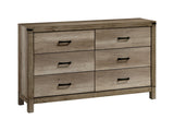 Matteo Melamine Sleek and Modern Contemporary Wood Full Fabric Upholstered Panel Bed - Ella Furniture
