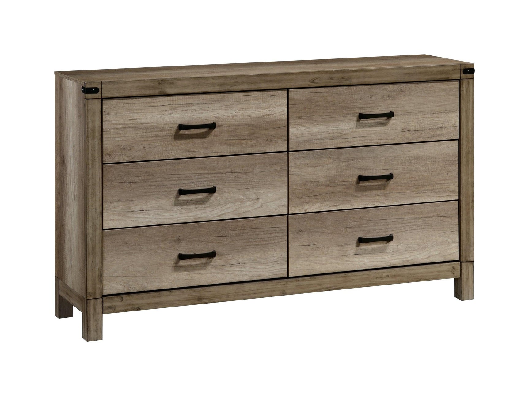 Matteo Melamine Sleek and Modern Contemporary Wood Full Fabric Upholstered Panel Bed - Ella Furniture