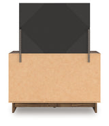 Chirason Brown Dresser and Mirror