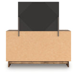 Chirason Brown Dresser and Mirror