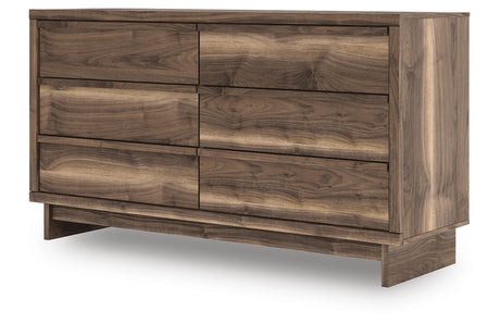 Chirason Brown Dresser angled view