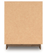 Chirason Brown Wide Chest of Drawers