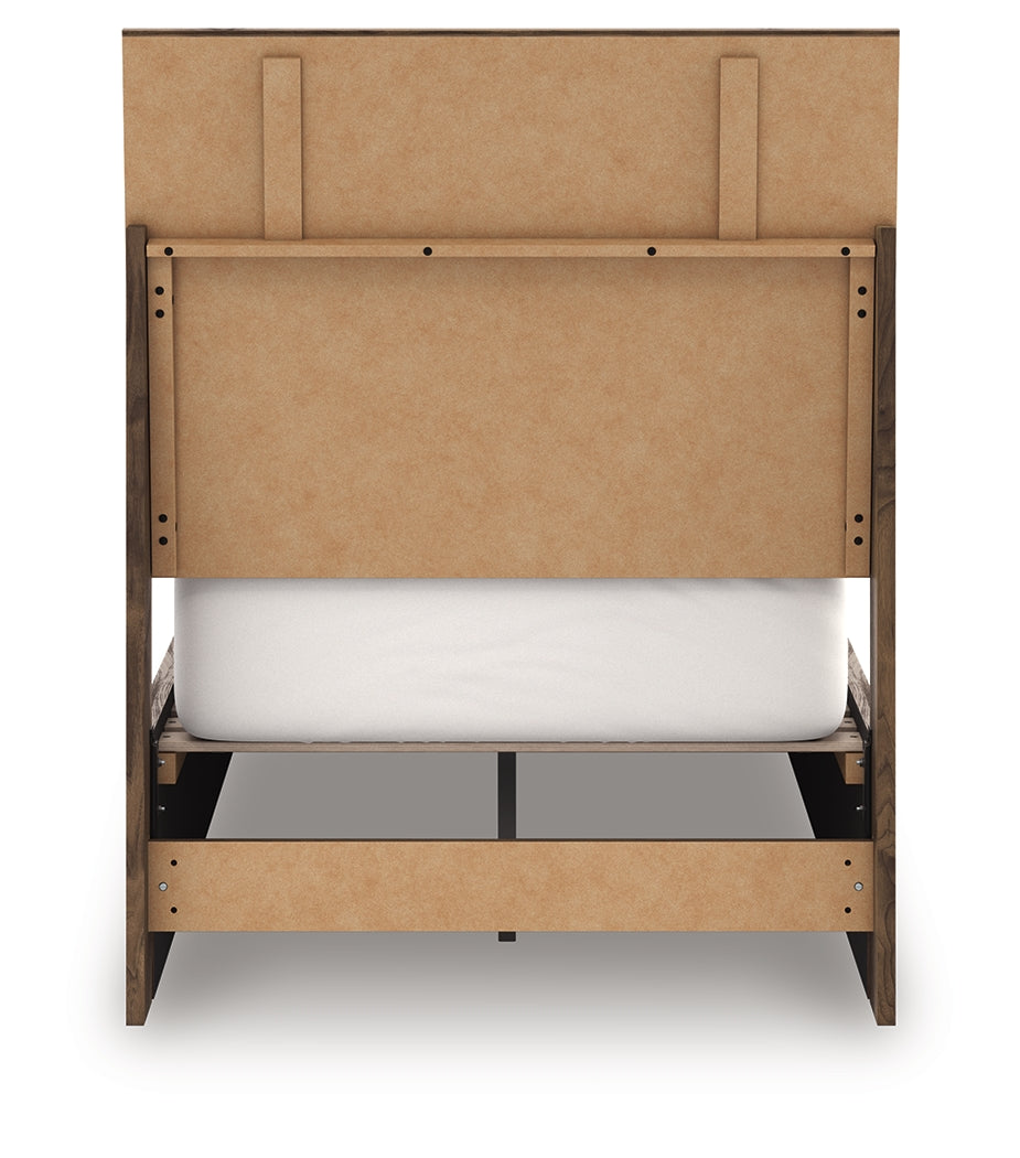 Chirason Brown Twin Panel Bed