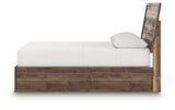Chirason Brown Queen Panel Bed