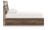 Chirason Brown Queen Panel Bed