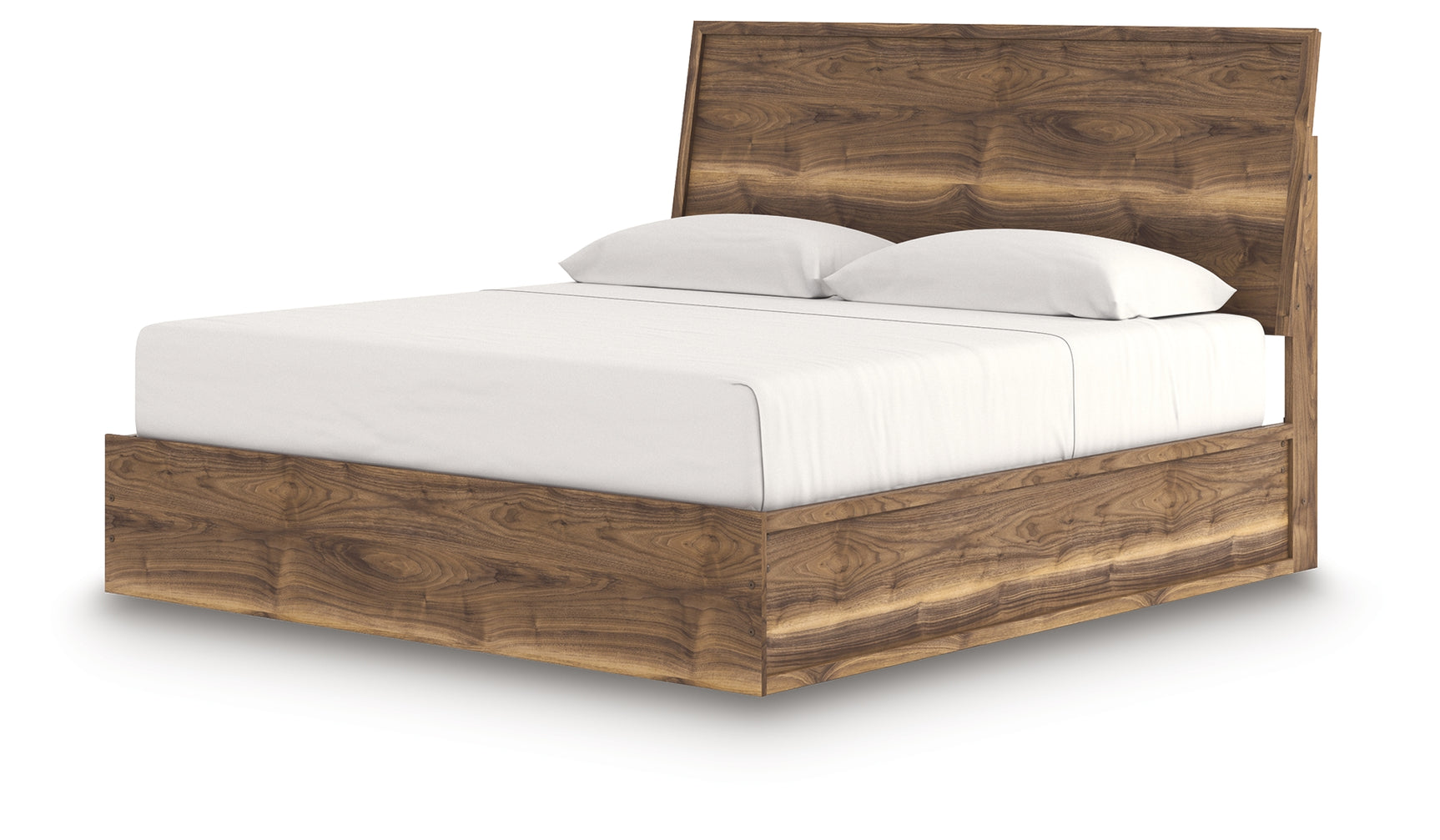 Chirason Brown King Panel Bed