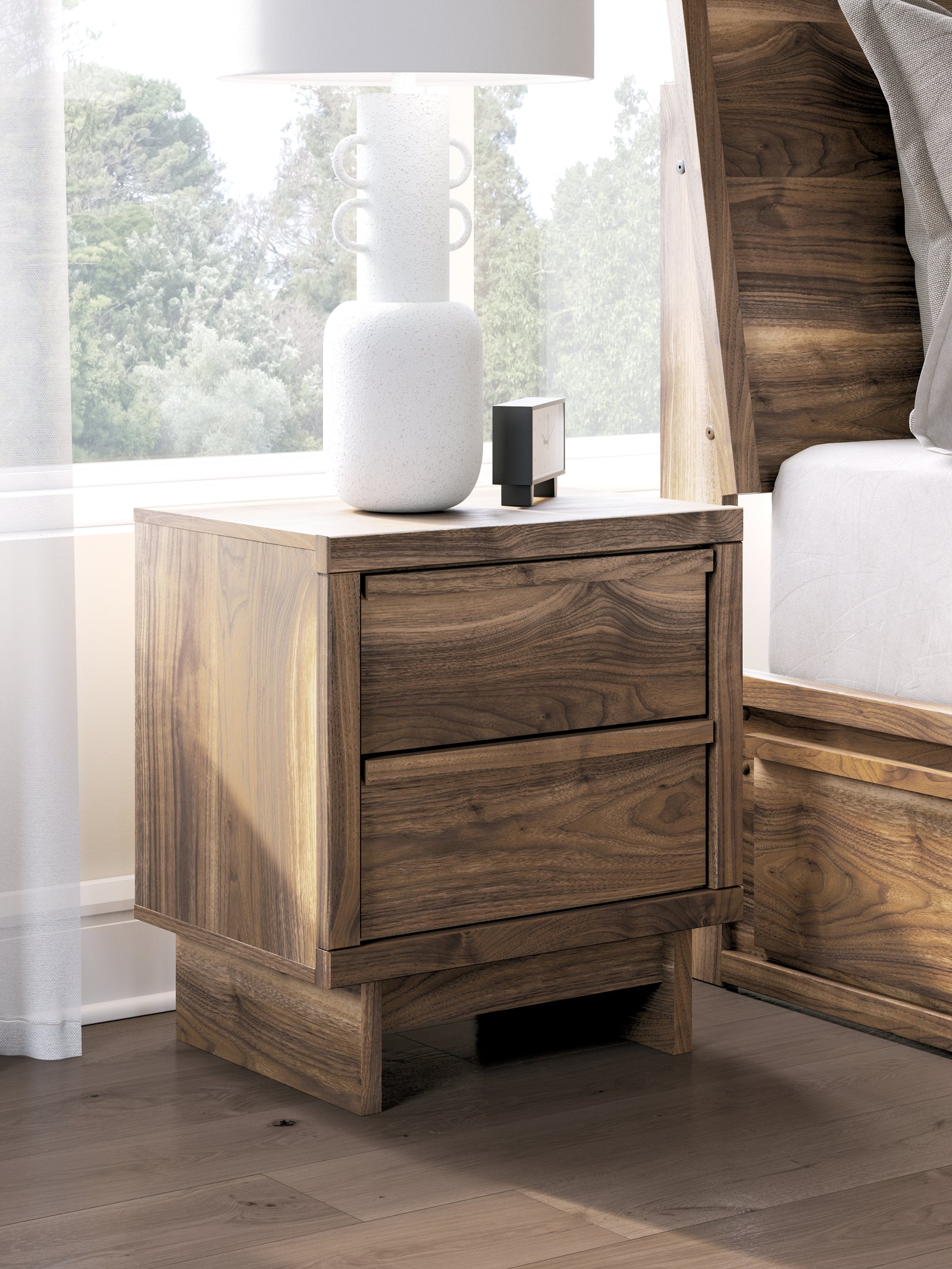 Chirason Brown Nightstand