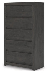 Fraluna Charcoal Chest of Drawers