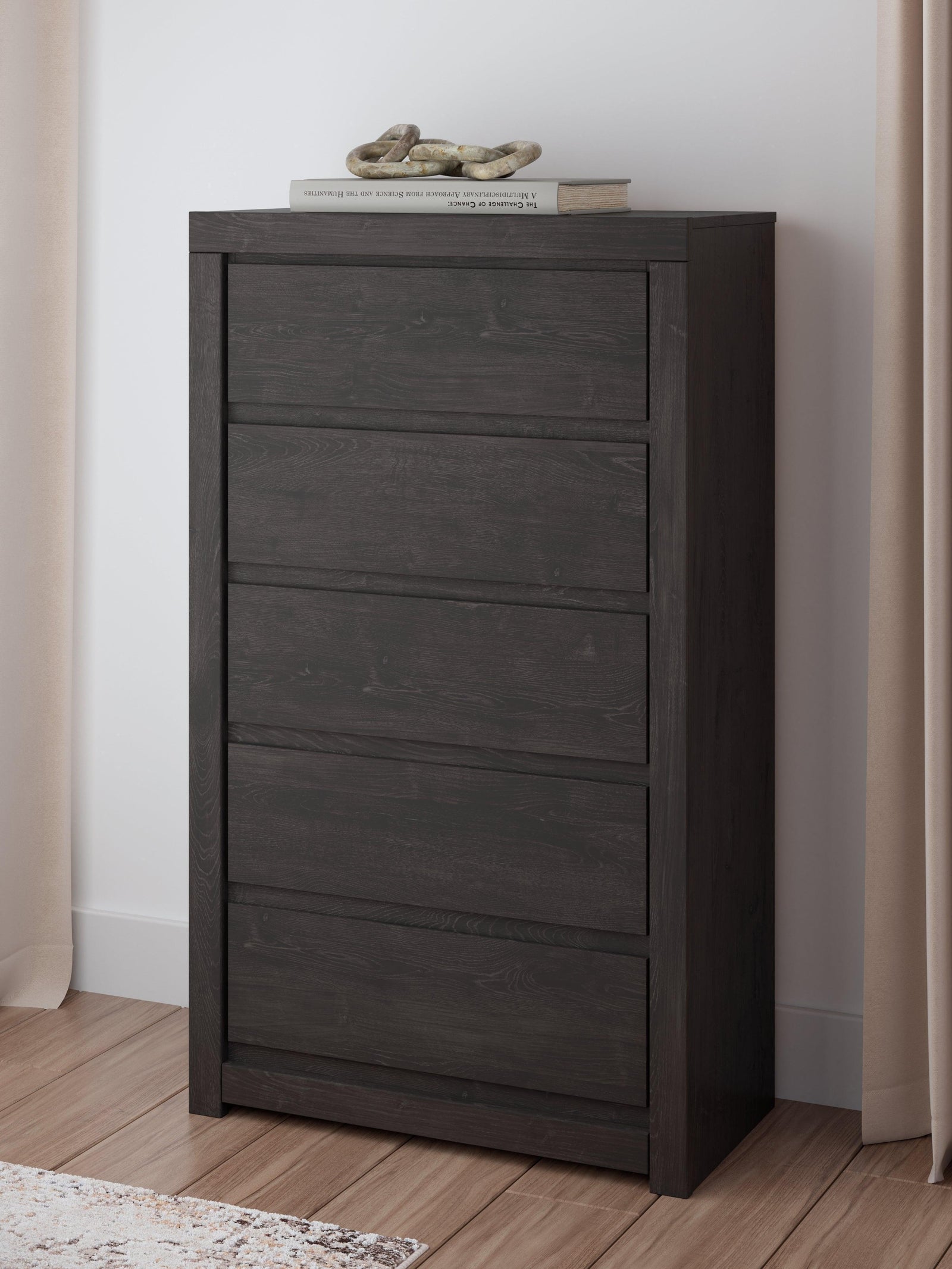 Fraluna Charcoal Chest of Drawers