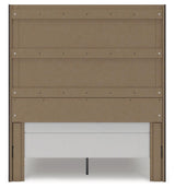 Fraluna Charcoal Queen Panel Storage Bed