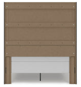 Fraluna Charcoal Panel Storage Bedroom Set view 6