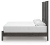 Fraluna Charcoal King Panel Bed