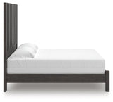 Fraluna Charcoal King Panel Bed